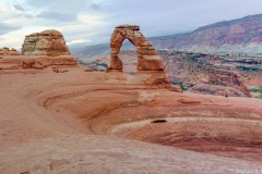 The hike to Delicate Arch The hike to Delicate Arch