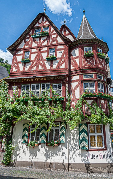 Altes Haus -  medieval timber-frame house from 1368.