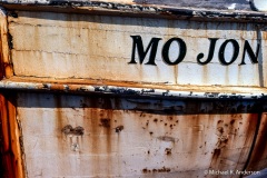 Detail from a local fishing boat. Detail from a local fishing boat.