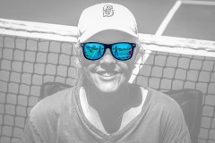 Those sunglasses were bright!