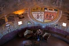 Inside the Watchtower. Inside the Watchtower.
