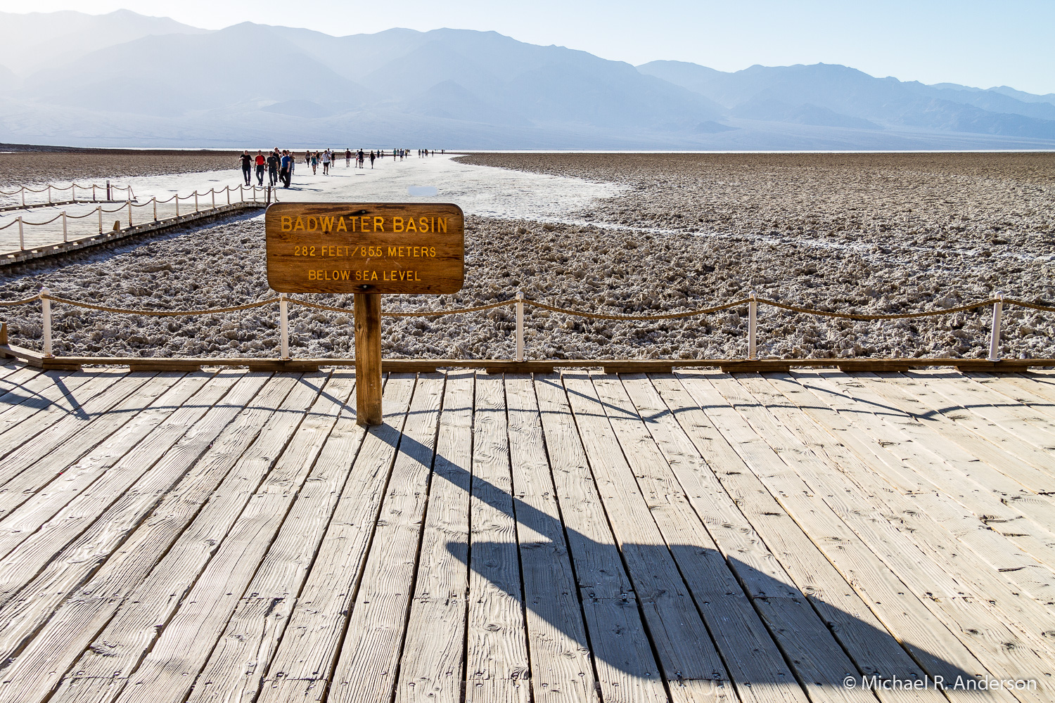 Death Valley: From the bottom up