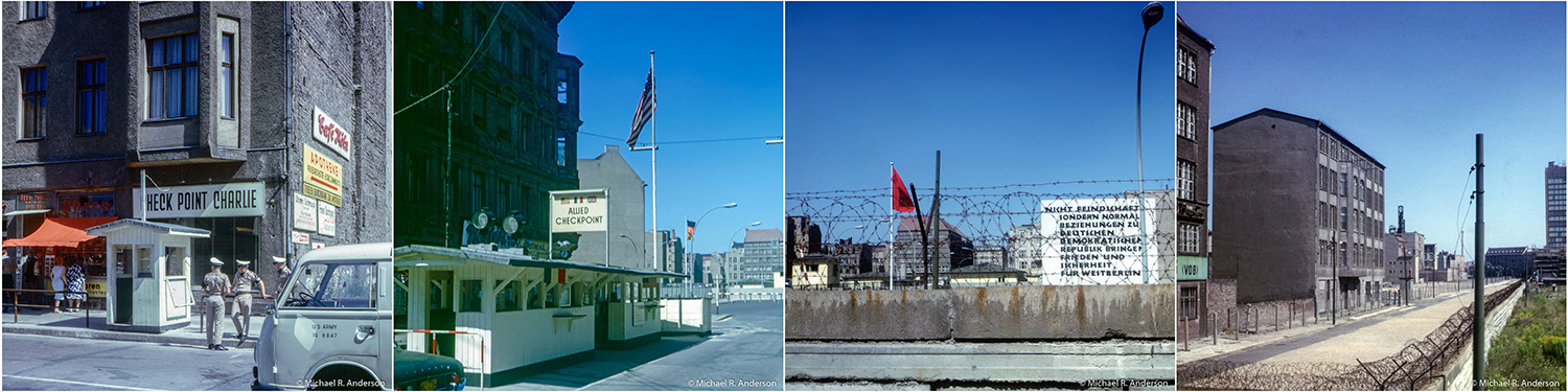 Berlin Wall in 1966
