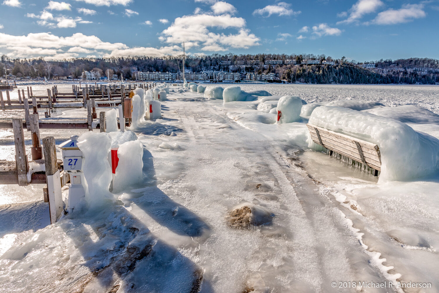 Ice and snow: Heading north