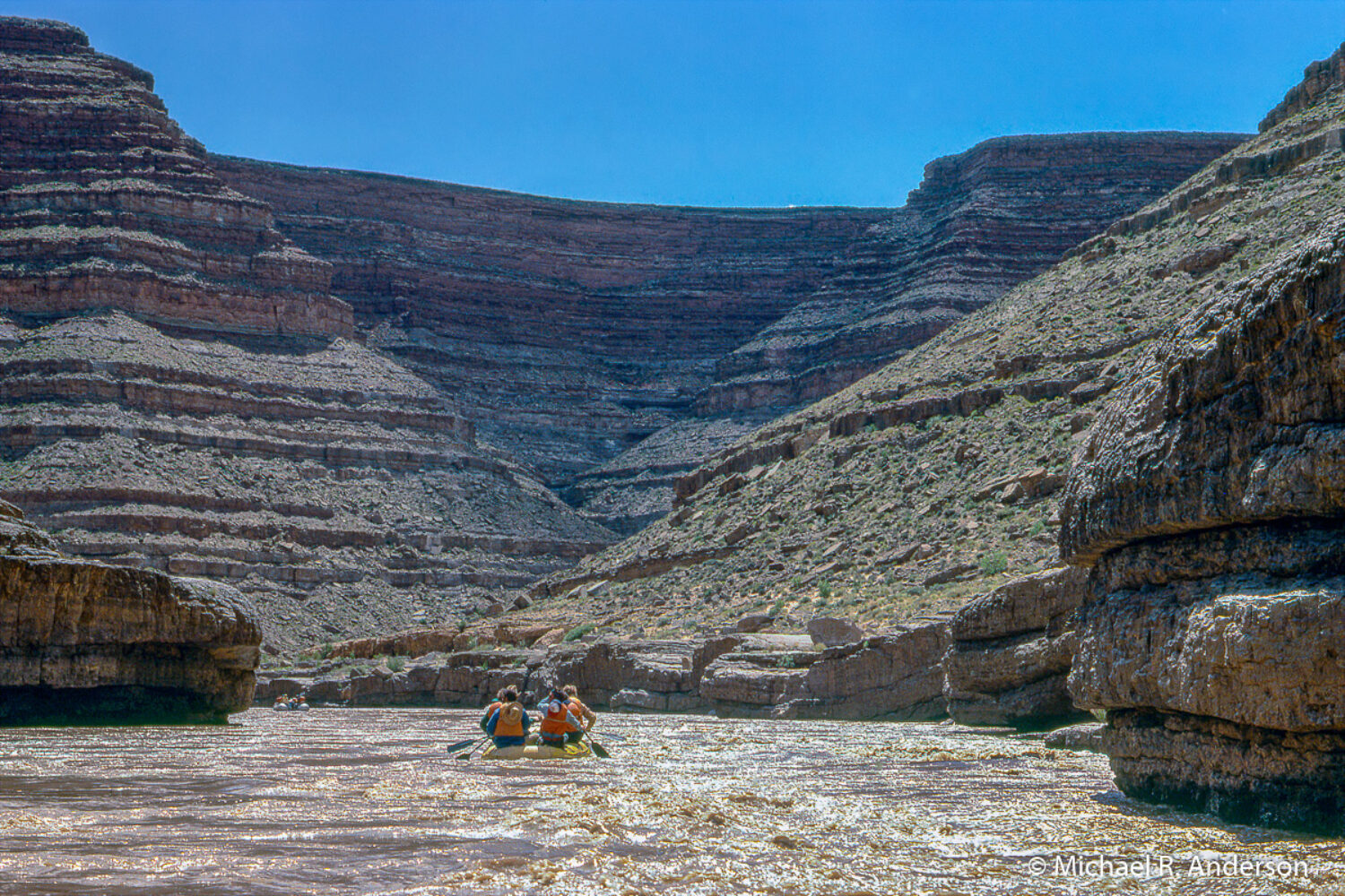 Rafting the San Juan River