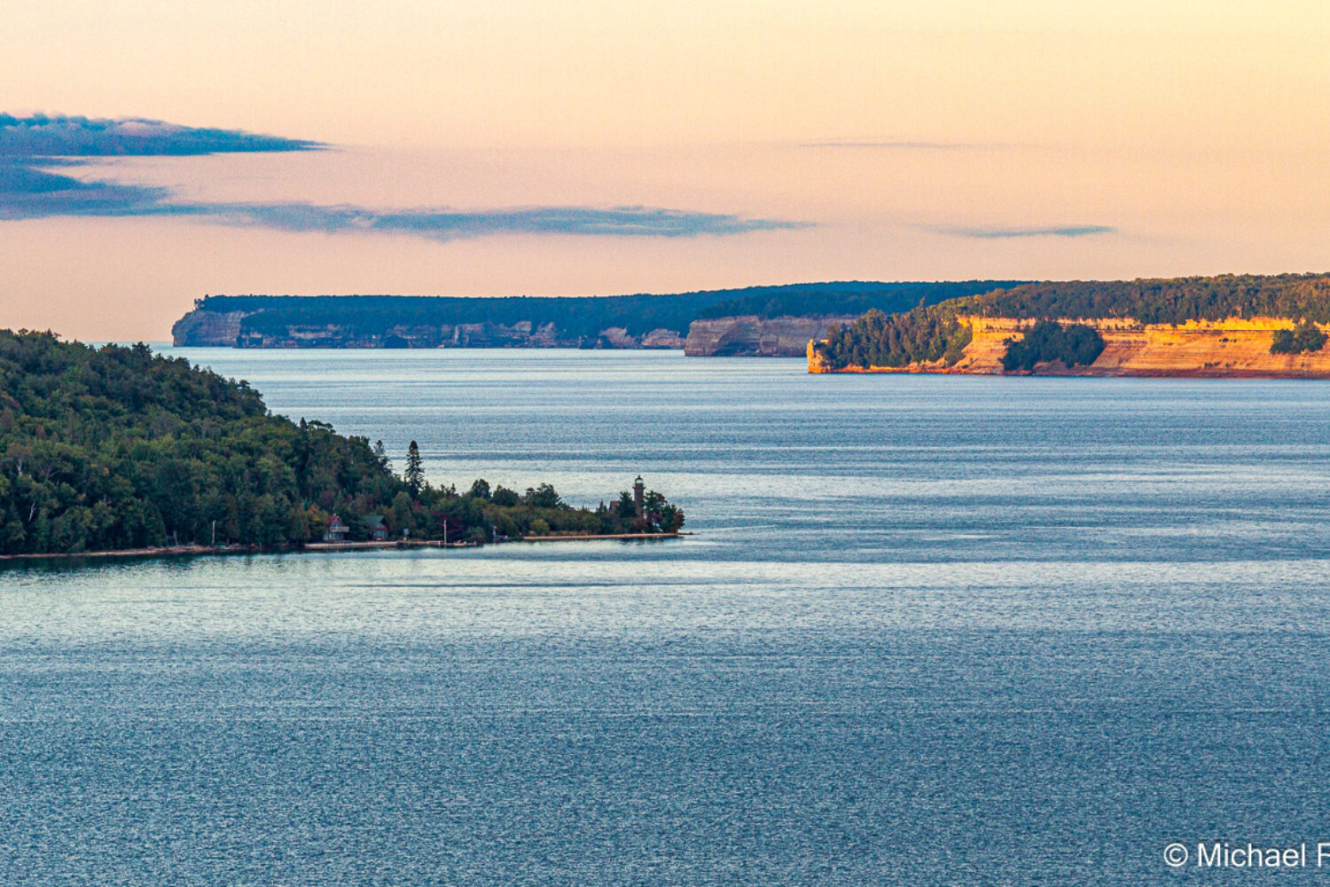 Pictured Rocks by Land